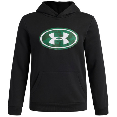 Hanorac copii Under Armour UA B Rival FLC Key Pt Fil Hd Ultimate Black negru Ultimate Black / / White