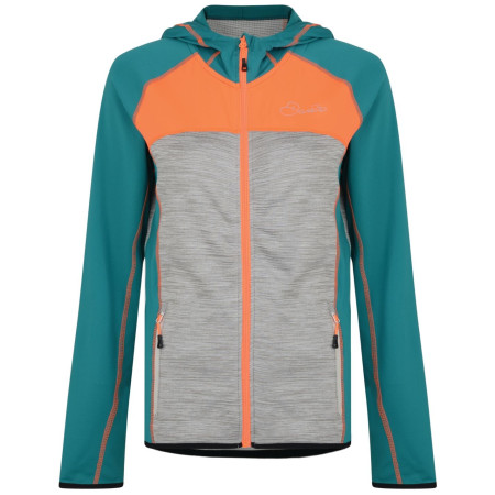 Hanorac femei Dare 2b Courtesy II CrStr gri/albastru