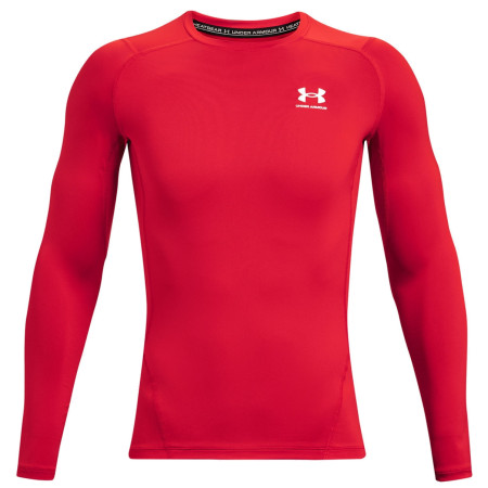 Tricou funcțional bărbați Under Armour HG Armour Comp LS roșu RED