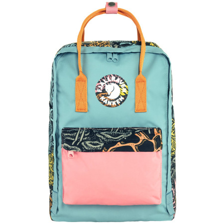 Rucsac Fjällräven Kånken Art Plus negru/albastru