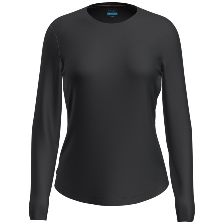 Tricou funcțional femei Icebreaker W Mer 125 Cool-Lite Sphere III LS Tee negru Black