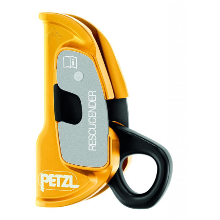 Blocator Petzl Rescucender negru/galben