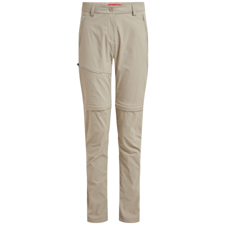 Pantaloni femei Craghoppers NosiLife Pro Convertible Trouser III bej Soft Mushroom