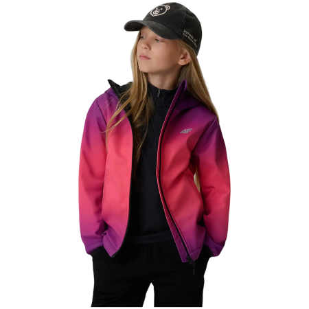 Geacă softshell copii 4F Softshell Jacket F603 Multicolour 3 Allover