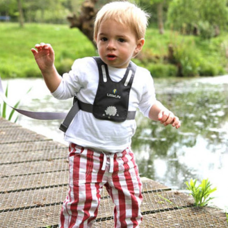 Ham copii LittleLife Reins Grey