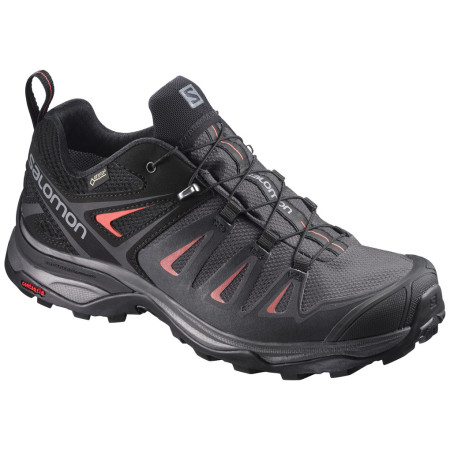 Încălțăminte femei Salomon X Ultra 3 Gtx W negru/roșu Magnet/Black/Mineral Red