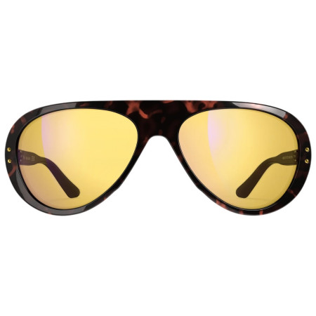 Ochelari de soare Vallon Royal Enfield Classic Edition maro Dark Tortoise | Yellow RE Edition