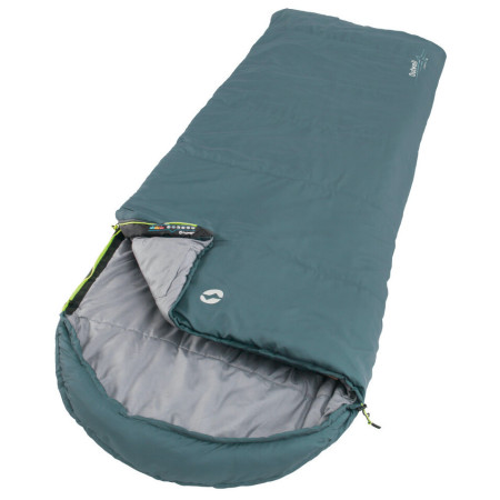 Sac de dormit tip pătură Outwell Campion Lux verde/gri