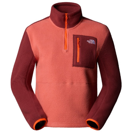 Hanorac femei The North Face W Yumiori 1/4 Zip portocaliu/vișiniu Mars Dust/Sumac/Solar F