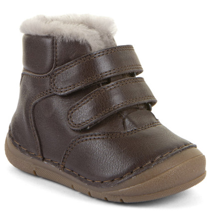Încălțăminte de iarnă copii Frodo Paix Up Winter Dark Brown maro închis dark brown