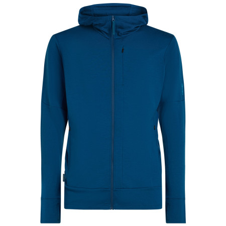 Hanorac funcțional bărbați Icebreaker M Mer 260 Quantum IV LS Zip Hoodie