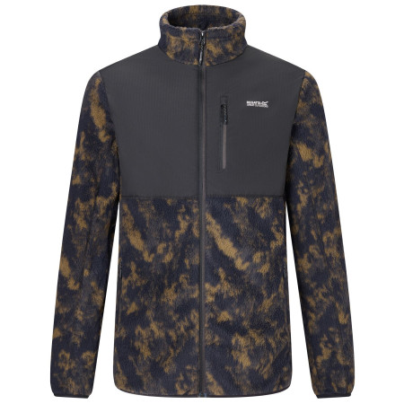 Hanorac funcțional bărbați Regatta Morran WR fleece camuflaj TextrdPr/Blk