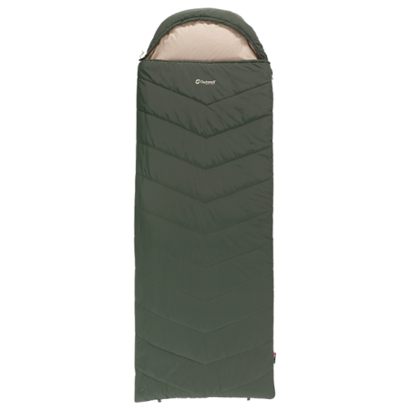 Sac de dormit tip pătură Outwell Caldera Lux verde închis Green