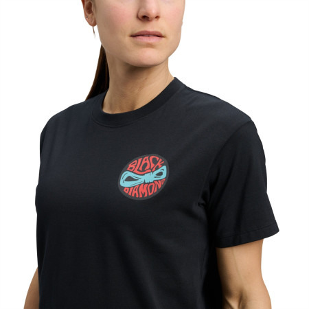 Tricou femei Black Diamond W Rope Badge SS Tee