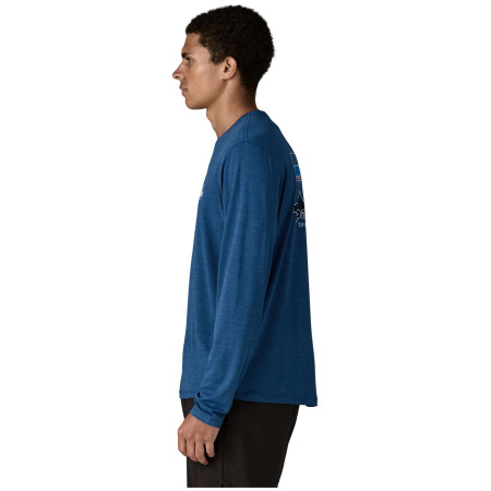 Tricou bărbați Patagonia M's L/S Cap Cool Daily Shirt - '73 Skyline