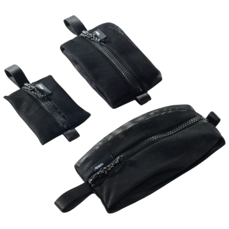 Organizator de voiaj Matador Mesh Organizer Bag Set negru Black