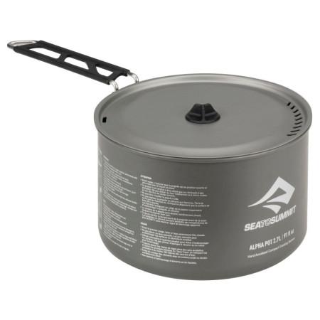 Vas de gătit Sea to Summit Alpha Pot 2.7 gri