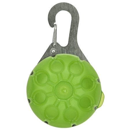 Zgardă luminoasă pentru câini Nite Ize SpotLit Rechargeable Collar Light verde Green