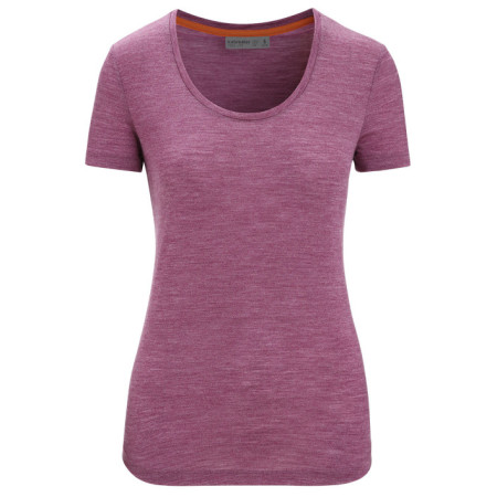 Tricou funcțional femei Icebreaker Women Sphere II SS Scoop Tee violet