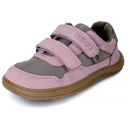 Încălțăminte barefoot all-seasons pentru copii Bugga Safi Pink