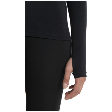 Tricou funcțional femei Icebreaker Women 300 MerinoFine™ Polar LS Half Zip