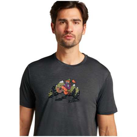 Tricou funcțional bărbați Icebreaker M Mer 150 Tech Lite SS Tee Catch Me Outs