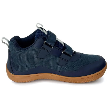 Încălțăminte barefoot all-seasons pentru copii Bugga Oscar Blue albastru închis modrá