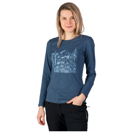 Tricou femei Northfinder Mayt albastru închis inkblue