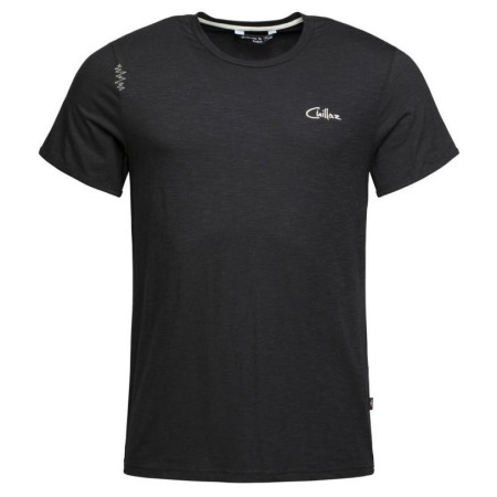 Tricou bărbați Chillaz Chillaz Mountain logo negru black