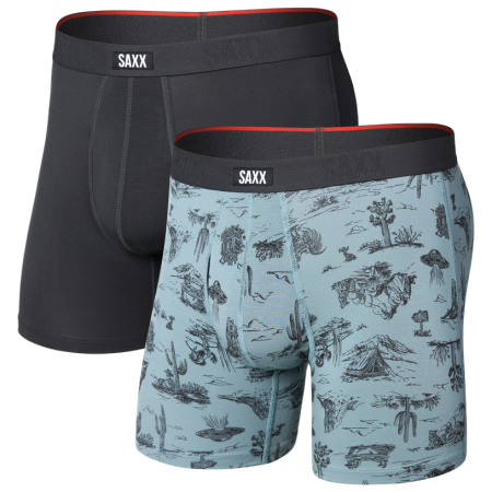 Boxeri Saxx Vibe Xtra Soft Comfort Boxer Brf Fly 2Pk
