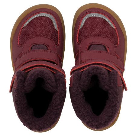 Încălțăminte de iarnă copii Viking Outdoor Footwear Rowan Barefoot Warm WP 2V Wine