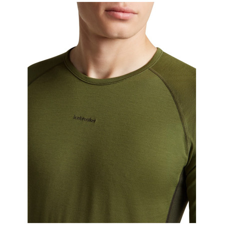 Tricou funcțional bărbați Icebreaker Men Merino 200 ZoneKnit LS Crewe