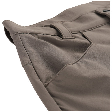 Pantaloni softshell copii Alpine Pro Firsto 2 Driftwood