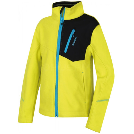 Hanorac fleece Husky Zinep Junior verde deschis sv. zelená