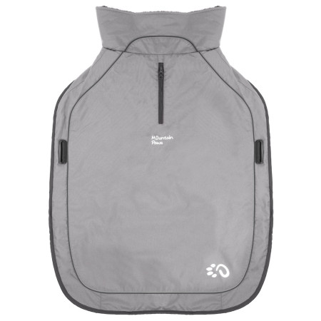 Pelerină de ploaie pentru câini Mountain Paws Reflective Fleece-Lined Dog Raincoat