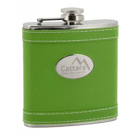 Sticlă plată Cattara verde 175ml verde deschis