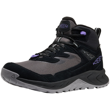 Încălțăminte de drumeție femei Keen Hightrail Mid Polar W negru/gri black/aster purple