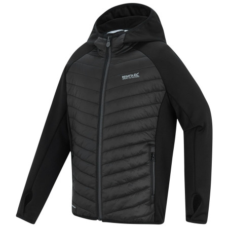 Geacă copii Regatta Junior Andreson Hybrid Black/Sealgr