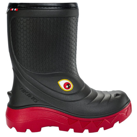 Încălțăminte de iarnă copii Viking Outdoor Footwear Claw Warm Black/Red negru/roșu Black/Red
