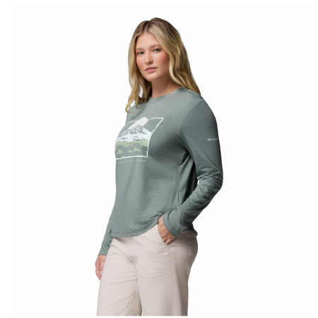 Tricou femei Columbia Parsons Point™ LS Graphic Tee