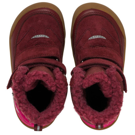 Încălțăminte de iarnă copii Viking Outdoor Footwear Alv Barefoot Paw Warm WP 2V Burgundy