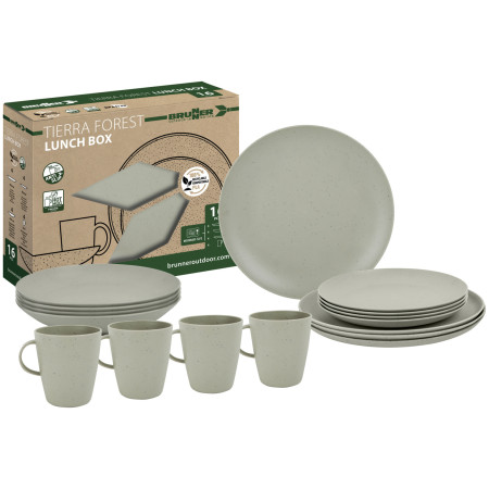 Set de veselă Brunner Lunch Box PLA Tierra Forest