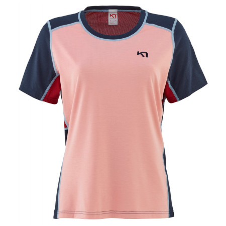 Tricou femei Kari Traa Sanne Hiking Tee roz/albastru