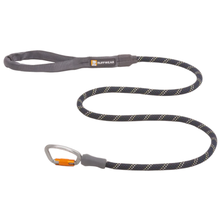 Lesă pentru câini Ruffwear Knot-a-Leash™ negru Obsidian Black