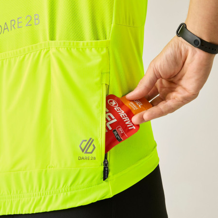 Tricou de ciclism bărbați Dare 2b Lightning Short Sleeve Jersey