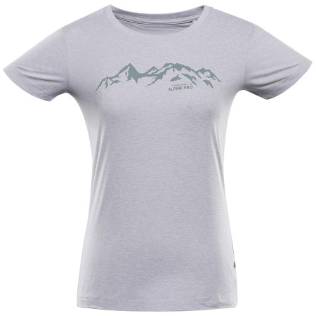 Tricou femei Alpine Pro Sassa gri high rise