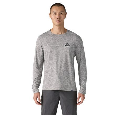 Tricou bărbați Patagonia M's L/S Cap Cool Daily Graphic Shirt - Lands