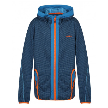 Hanorac copii Husky Artic Zip K albastru închis