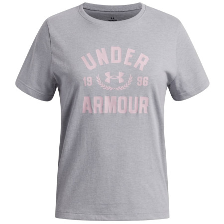 Tricou funcțional copii Under Armour UA G Varsity SS Mod Gray Light Heather