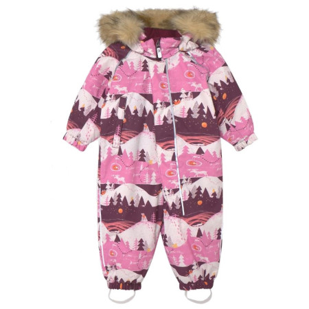 Salopetă copii Reima Lappi roz